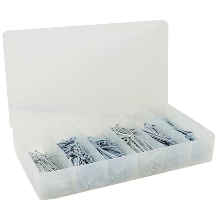 Sunbelt COTTER PIN ASSORTMENT, 555 PIECES 1.94" x5.5" x8.5" A-B1SB11